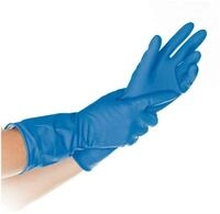Friedlich &Assoziierte GmbH Universal-Handschuhe Bettina L blau Latex 1 Paar -