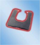 Wenko Wenselaar GmbH &Co KG Naturmoor-Gel Nackenkissen rot mit Veloursbezug -