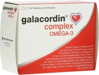 PZN-DE 11349852, Biomo pharma Galacordin Complex Omega-3 60 Tabletten -
