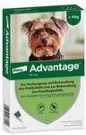 PZN-DE 08613305, Advantage 40 L&ouml;sung f&uuml;r Hunde bis 4 kg 4 Einzeldosispipetten -