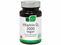 PZN-DE 14411675, Nicapur Vitamin D3 2000 Vegan 60 Kapseln - Zur Nahrungsergänzung,