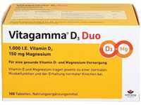 PZN-DE 11141206, Vitagamma D3 Duo 1.000 I.E Vitamin D3 150 mg Magnesium 100 Tabletten