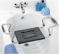 Wenko Wenselaar GmbH &Co KG Badewannensitz Secura Silber-Anthrazit 1 St&uuml;ck -
