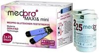 IMACO GmbH Medpro Mini&Maxi Blutzucker Test-Streifen 50 St&uuml;ck - 2 x 25 Teststreifen