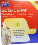 PZN-DE 00176383, Gothaplast Gotha Derm 5 Hydrokolloid Pflaster 15 cm X 15cm - Zur