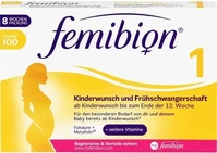 PZN-DE 15199987, Femibion 1 Kinderwunsch und Fr&uuml;hschwangerschaft ohne Jod 60
