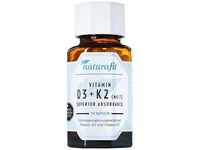 PZN-DE 16122449, Naturafit Vitamin D3+K2 MK-7 superior absorb.Kapseln 90 Stück - Bei