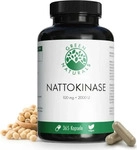 PZN-DE 18497596, Green Naturals Nattokinase 100 mg Vegan 365 Kapseln - Zur