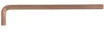 KS Tools BRONZEplus Innensechskant-Winkelstiftschl&uuml;ssel lang 17 mm
