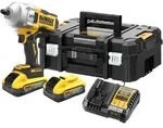 DeWalt Akku-Schlagschrauber 18 V, incl. 2x Akku Powerstack 5 Ah, Schnellladeger&auml;t,