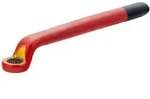 Bahco Isolierter Ringschl&uuml;ssel, gekr&ouml;pft, 7 mm