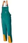 Forstschutz-Latzhose Gr. 46 gr&uuml;n/orange