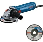 Bosch Winkelschleifer GWS 12-125, incl. Schruppscheibe, Zubeh&ouml;r, Karton