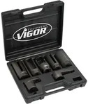 VIGOR Lambdasonden Satz, 3/8 (10 mm) Vierkant hohl, 1/2 (12,5 mm) Vierkant hohl,