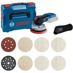 Bosch Akku-Exzenterschleifer Combi-Set GEX 18V-125 + M480, L-BOXX