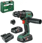 Bosch Akku-Bohrschrauber AdvancedDrill 18V-80 QuickSnap, incl. 2x Akku PBA 2,5 Ah,
