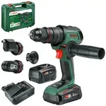 Bosch Akku-Schlagbohrmaschine AdvancedImpact 18V-80 QuickSnap, incl. 2x Akku PBA 2 +