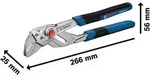 Bosch Zangenschl&uuml;ssel 250 mm