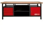 KS Tools XXL-Werkbank mit 3 Schubladen und 1 T&uuml;r