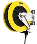 ELMAG INDUSTRIE Schlauchaufroller Edelstahl 4432/32, f&uuml;r Wasser 130&deg;C, 18 m, 3/8,