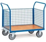fetra Dreiwandwagen, Ladefl&auml;che 1200 x 800 mm, Nettogewicht 48 kg