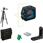 Bosch Linienlaser GLL 20-22 G, incl. Baustativ BT 150, Zubeh&ouml;r, Tasche