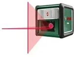Bosch Kreuzlinien-Laser Quigo, incl. Adapter, Klemme, Batterien