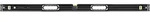 Stabila Wasserwaagen-Set 196-2 Dark Shadow, 61 cm + 122 cm