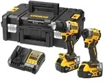 DeWalt 18 V XR Akku-Kombopack (b&uuml;rstenlos) Akku-Bohrschrauber DCD800,