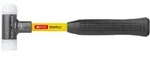 Swiss Tools Schonhammer mit Glasfaserstiel r&uuml;ckschlagfrei 60mm
