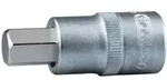 KS Tools 1 Bit-Stecknuss Innensechskant, kurz, 17 mm