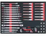 KS Tools SCS Schl&uuml;ssel-Satz, 53-tlg. in 1/1 Systemeinlage