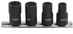 KS Tools 3/8 Spiral-Profil-Stecknuss-Satz, 4-tlg., 8-13 mm