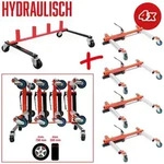 KS Tools performance Aufbewahrungsgestell mit vier hydraulischen Rangierhilfen, 5-tlg