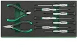 Stahlwille Werkzeugmodul 1/3 Elektronikwerkzeuge TCS 7 821/9