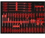 KS Tools Schraubendreher-Satz in Schaumstoffeinlage, 46-tlg.