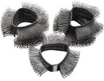 Hazet B&uuml;rstenband, 23 mm breit, grob, gebogene Spitzen 9033-6-02/5