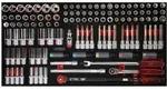 KS Tools 1/2 Steckschl&uuml;ssel-Satz in Schaumstoffeinlage, 120-tlg.