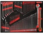 KS Tools Schraubenschl&uuml;ssel-Satz in Schaumstoffeinlage, 76-tlg.
