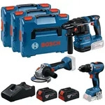Bosch Professional Bosch Profi Set 18V: Akku-Bohrschrauber GSR 18V-65 + Akku