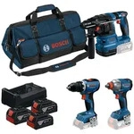 Bosch Professional Bosch Profi Set 18V: Akku-Bohrschrauber GSR 18V-65 +