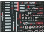 KS Tools 1/4+3/8+1/2 Steckschl&uuml;ssel-Satz, 195-tlg. in 1/1 Systemeinlage