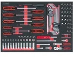 KS Tools SCS 1/4 Steckschl&uuml;ssel-Satz, 95-tlg. in 1/1 Systemeinlage