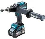 Makita Akku-Schlagbohrschrauber HP003GU201, 40 V, incl. 2x Akku XGT 4 Ah,