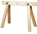 Triuso Bauschrage aus Holz, Tragkraft 1000 kg, 1.200 x 700 mm