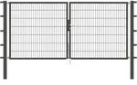 ALBERTS Doppeltor Flexo, fvz.anthr.Kst.b.RAL 7016, lichte BxH3000x1400,