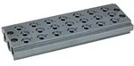 Riegler Mehrfach-Grundplatte f&uuml;r Wegeventile, 7 Ventilpositionen, G 1/8