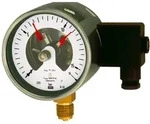 Riegler Kontaktmanometer, G 1/2 radial unten, Messber. 0-40,0 bar, &Oslash; 100, Typ...