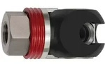 Riegler Schwenk-Sicherheitskupplung NW 11, ISO 6150 C, Stahl, G 3/4 IG