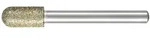 PFERD TOOLS Diamant-Schleifstift Walzenrund &Oslash;10,0mm Schaft-&Oslash;6 mm D357 (grob) zum